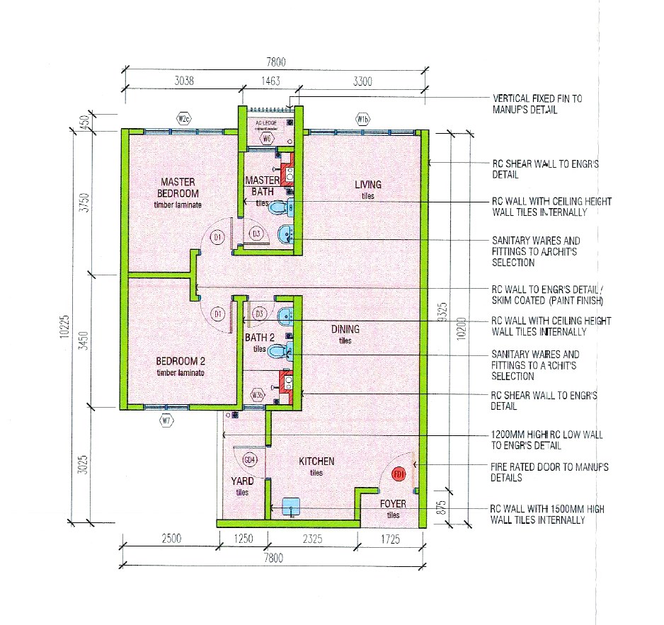 Apartment floor plan