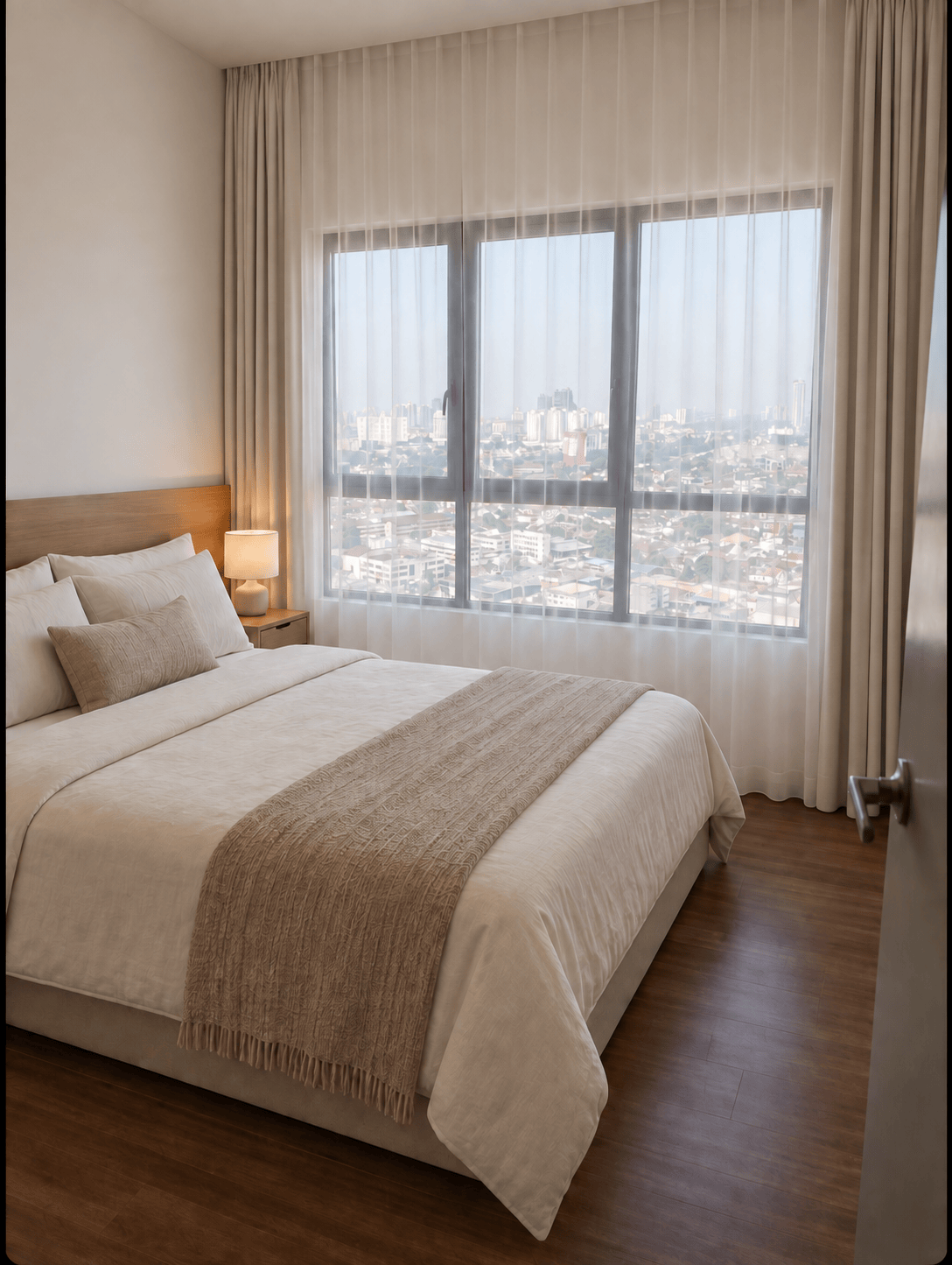 Bedroom vertical detail view