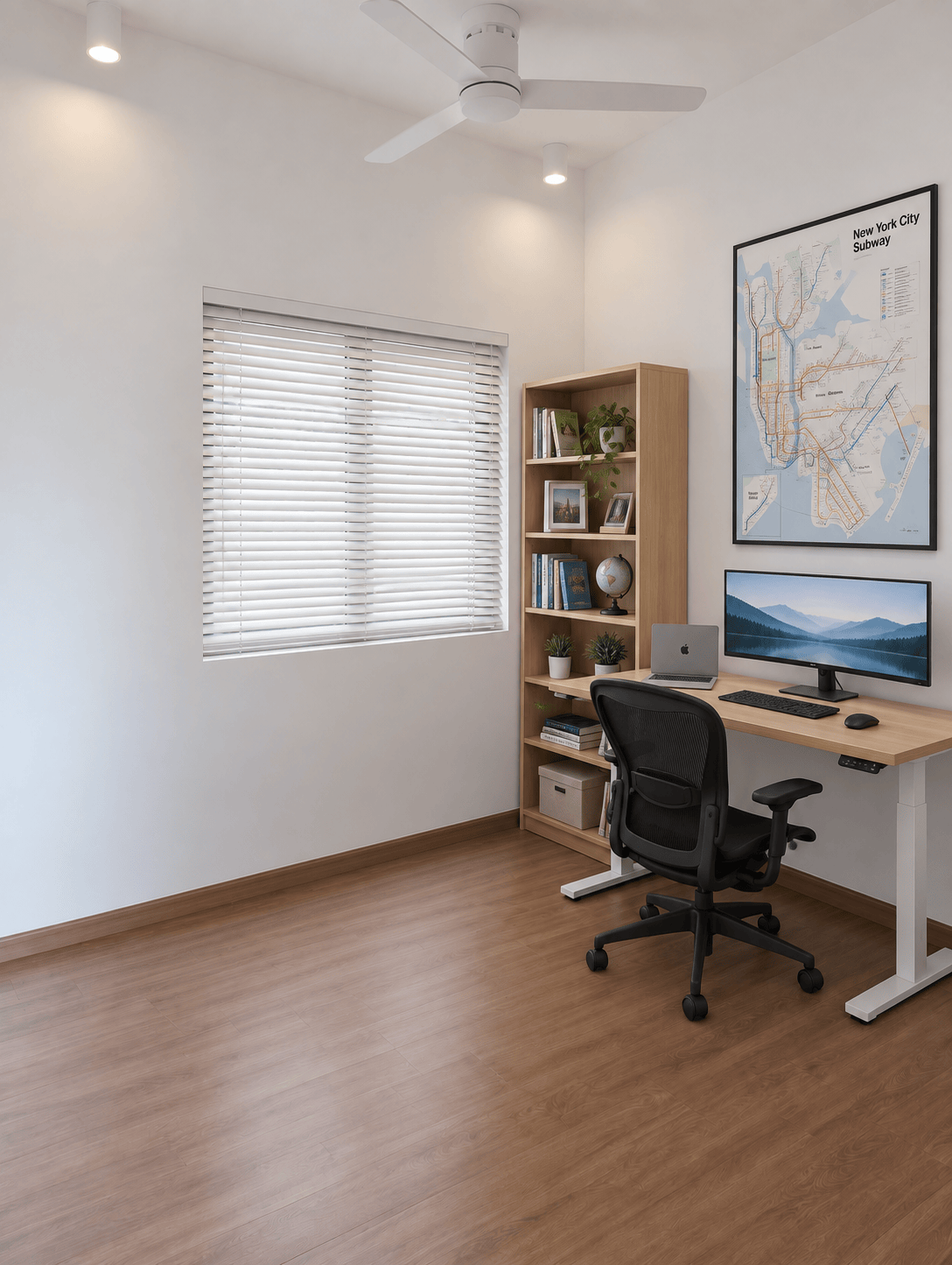 Study room design view
